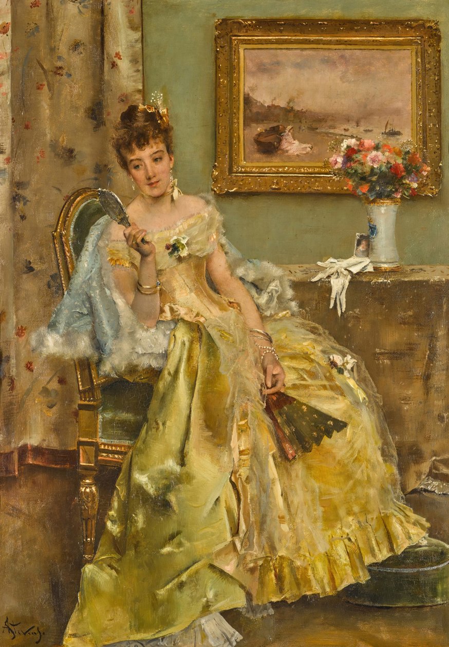 Coquetterie - Alfred Emile Stevens