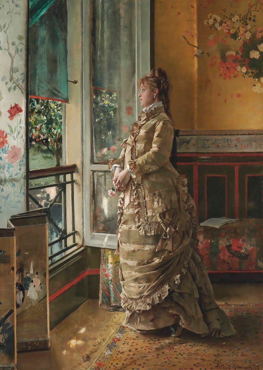 Mélancolie - Alfred Emile Stevens