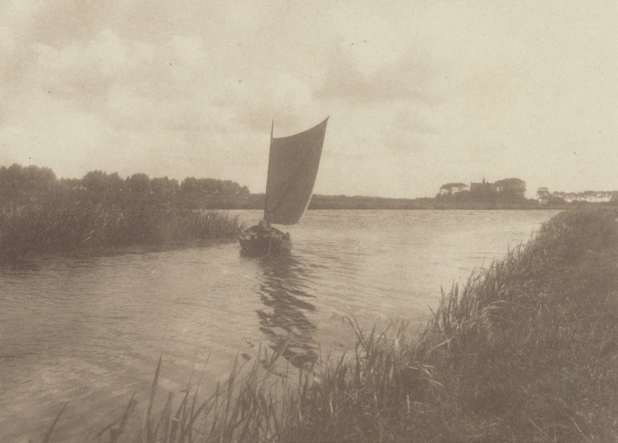 Une voie navigable néerlandaise - Alfred Stieglitz