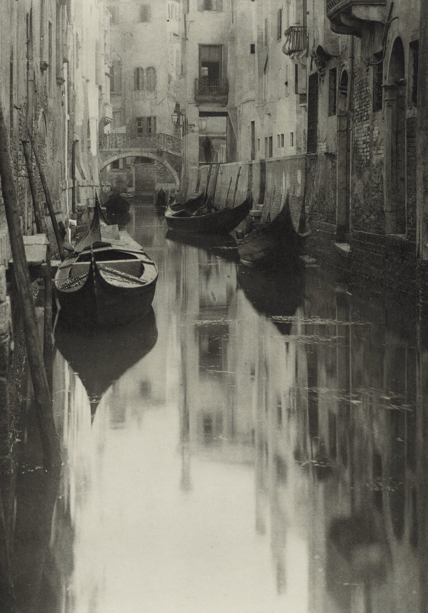 Un canal vénitien - Alfred Stieglitz