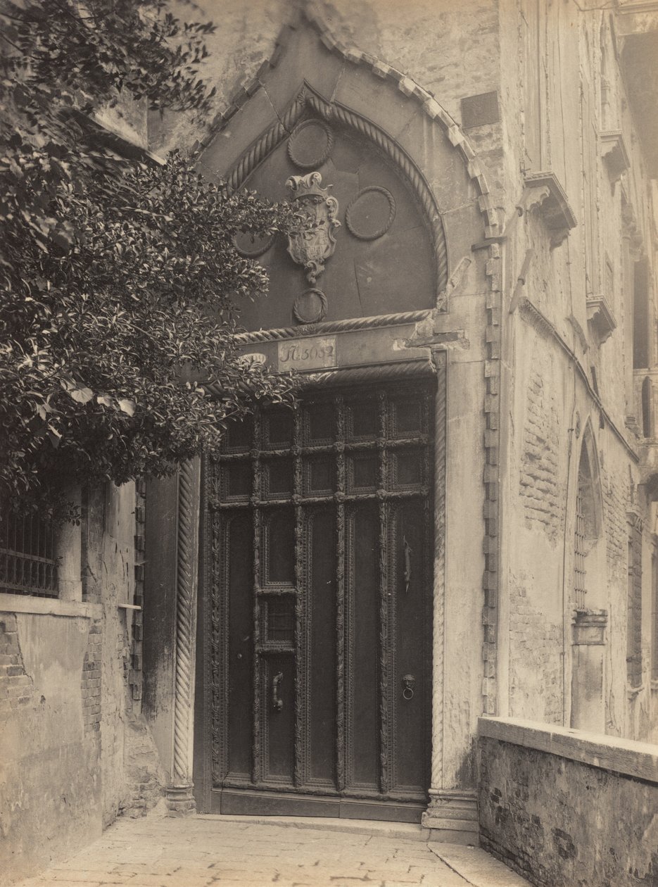 Une porte vénitienne - Alfred Stieglitz