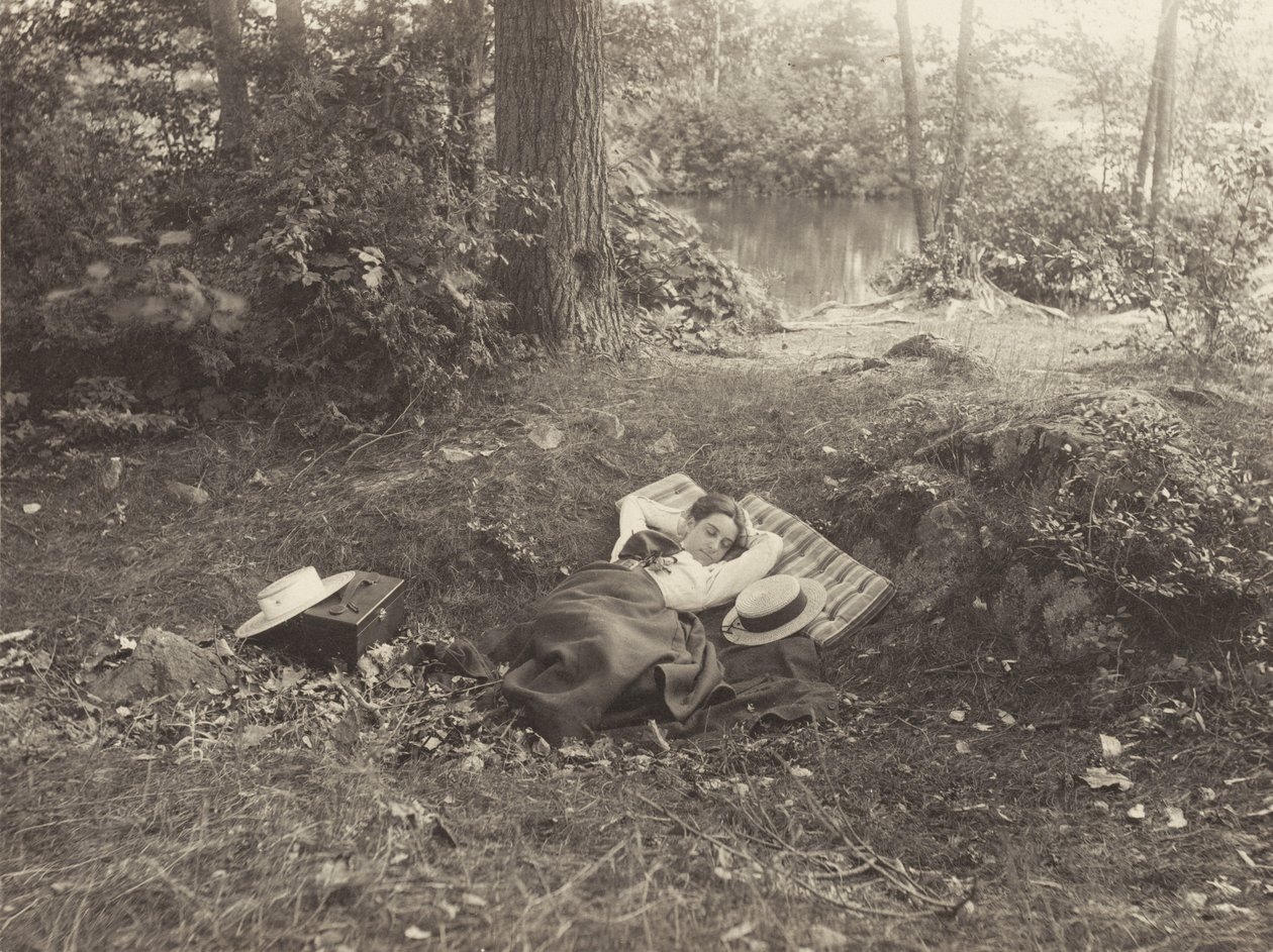 Emmy Obermeyer, Tea Island, lac George - Alfred Stieglitz
