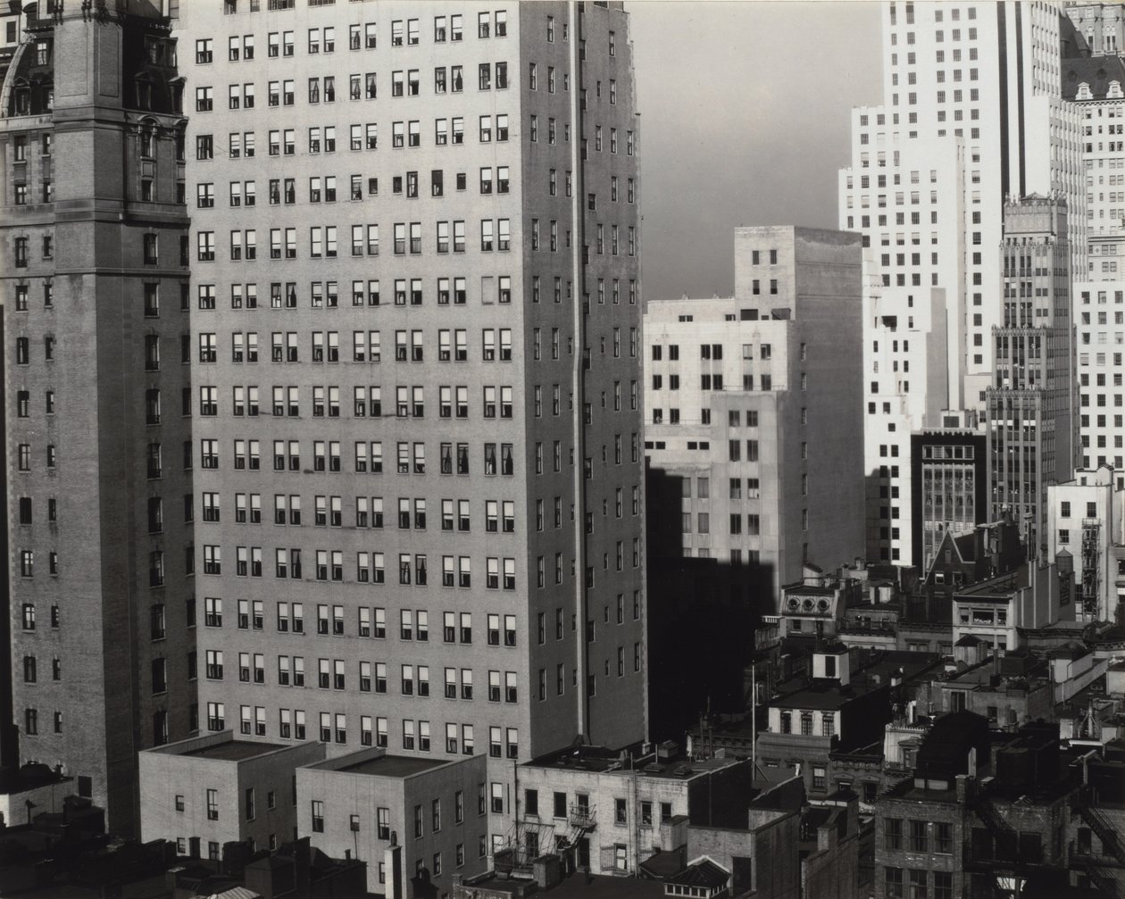 De ma fenêtre à An American Place, nord - Alfred Stieglitz