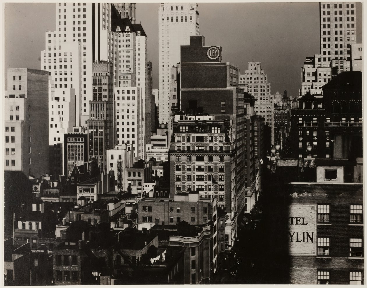 De ma fenêtre à An American Place, Nord, 1930-31 - Alfred Stieglitz