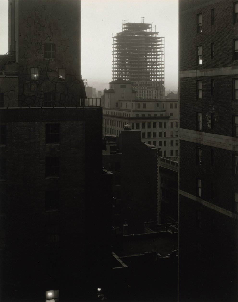 De ma fenêtre à An American Place, dans le sud-ouest - Alfred Stieglitz