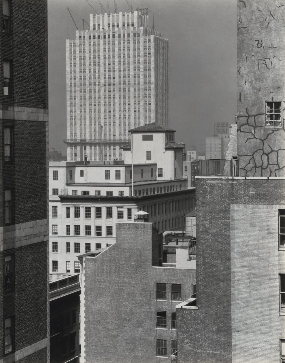 De ma fenêtre à An American Place, dans le sud-ouest - Alfred Stieglitz