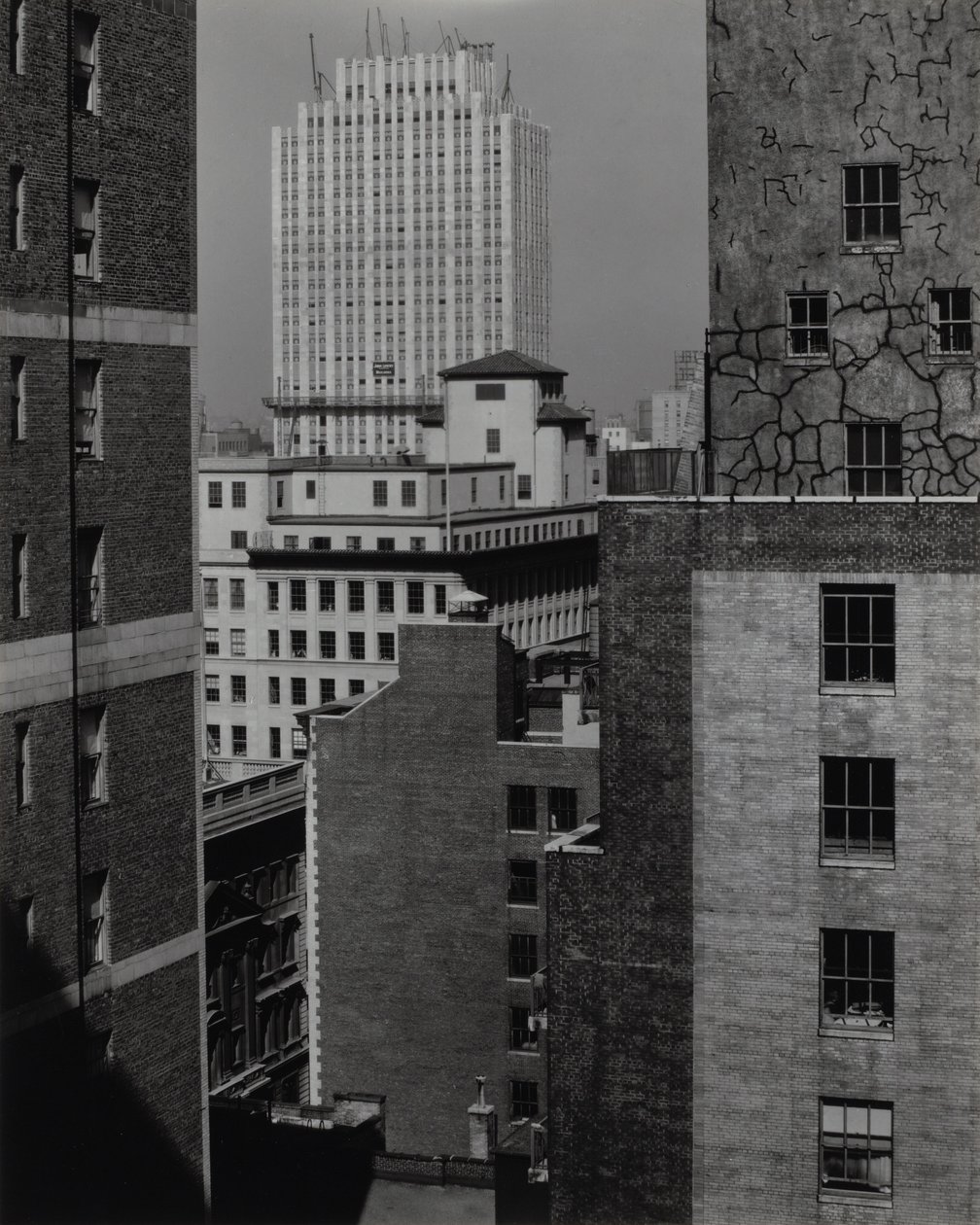De ma fenêtre à An American Place, dans le sud-ouest - Alfred Stieglitz