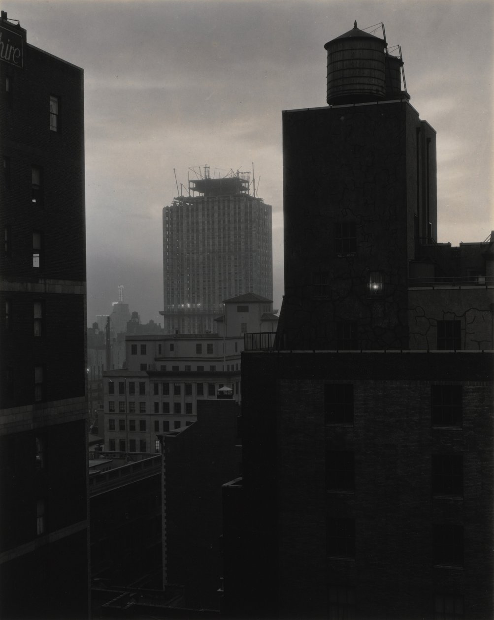 De ma fenêtre à An American Place, sud-ouest - Alfred Stieglitz