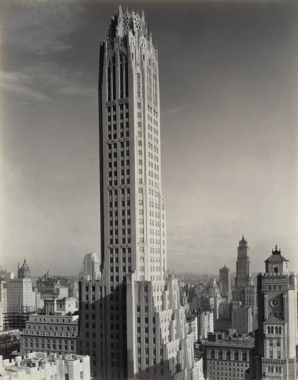 Depuis ma fenêtre au Shelton, au nord - Alfred Stieglitz