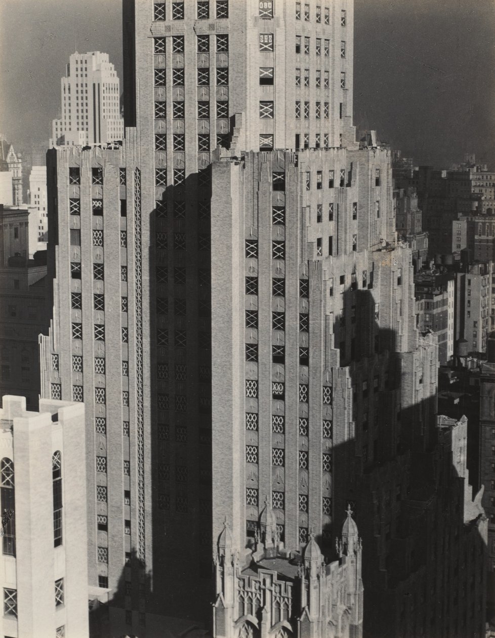 De ma fenêtre au Shelton, nord - Alfred Stieglitz