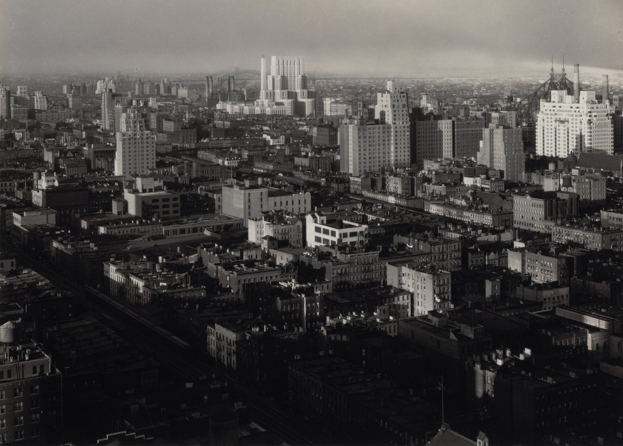 Depuis ma fenêtre au Shelton, dans le nord-est - Alfred Stieglitz