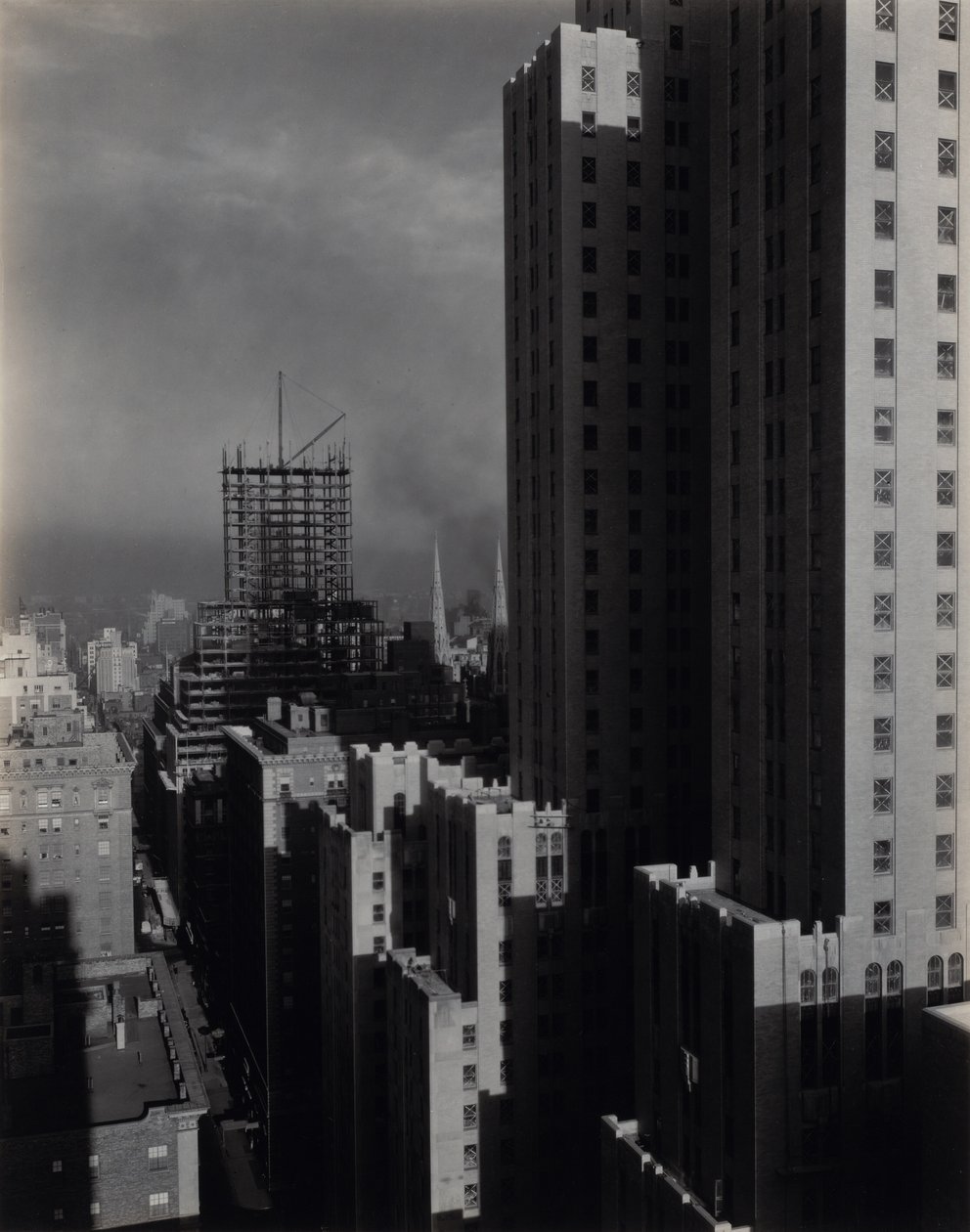 De ma fenêtre au Shelton, ouest - Alfred Stieglitz
