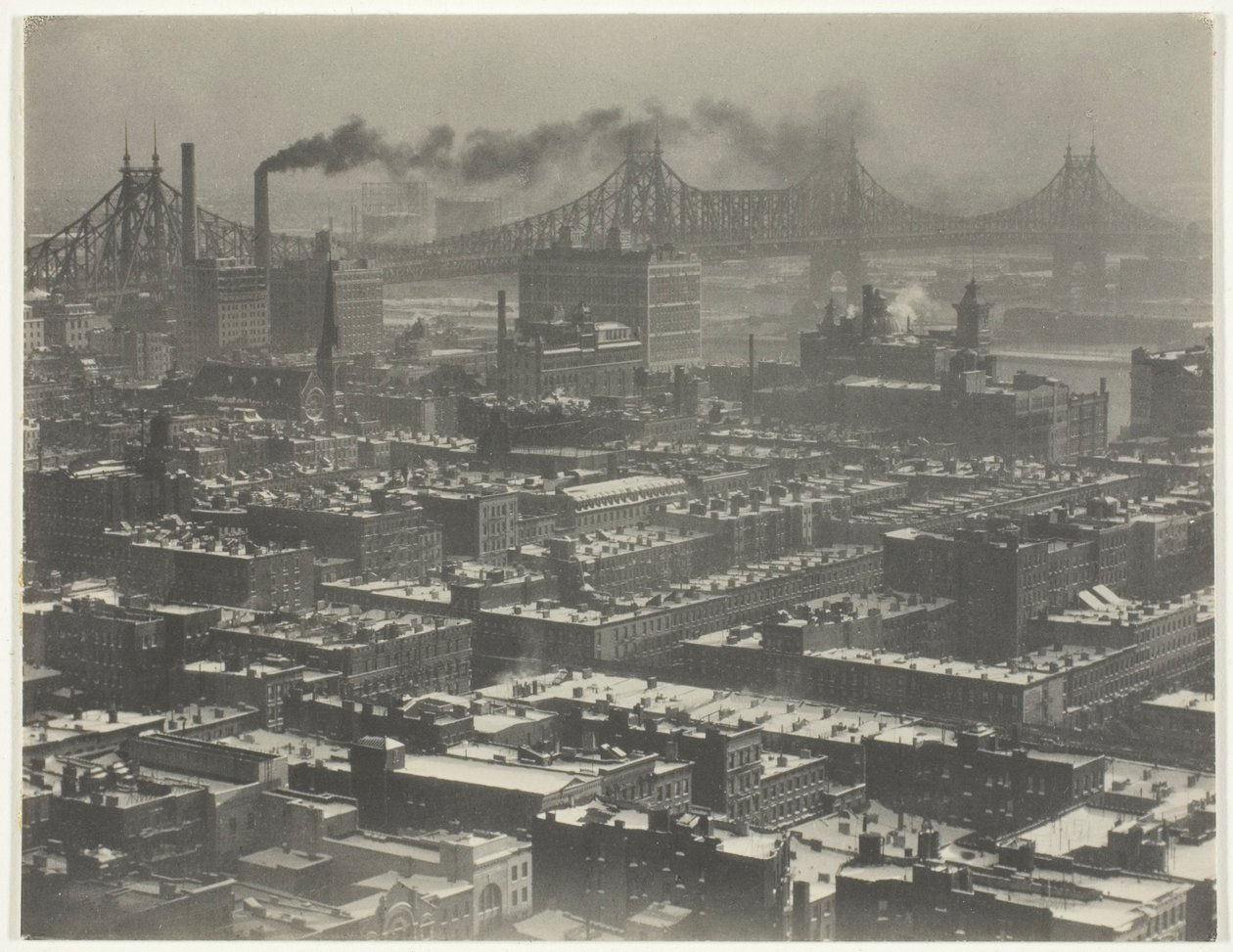 De la Chambre "3003" - Le Shelton, New York, Vue vers le Nord-Est - Alfred Stieglitz
