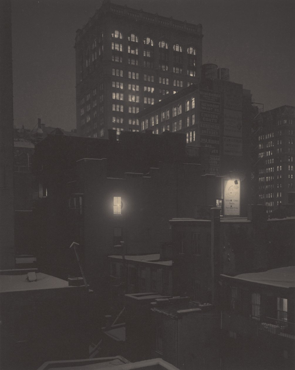 Vu de la fenêtre arrière — 291 - Alfred Stieglitz