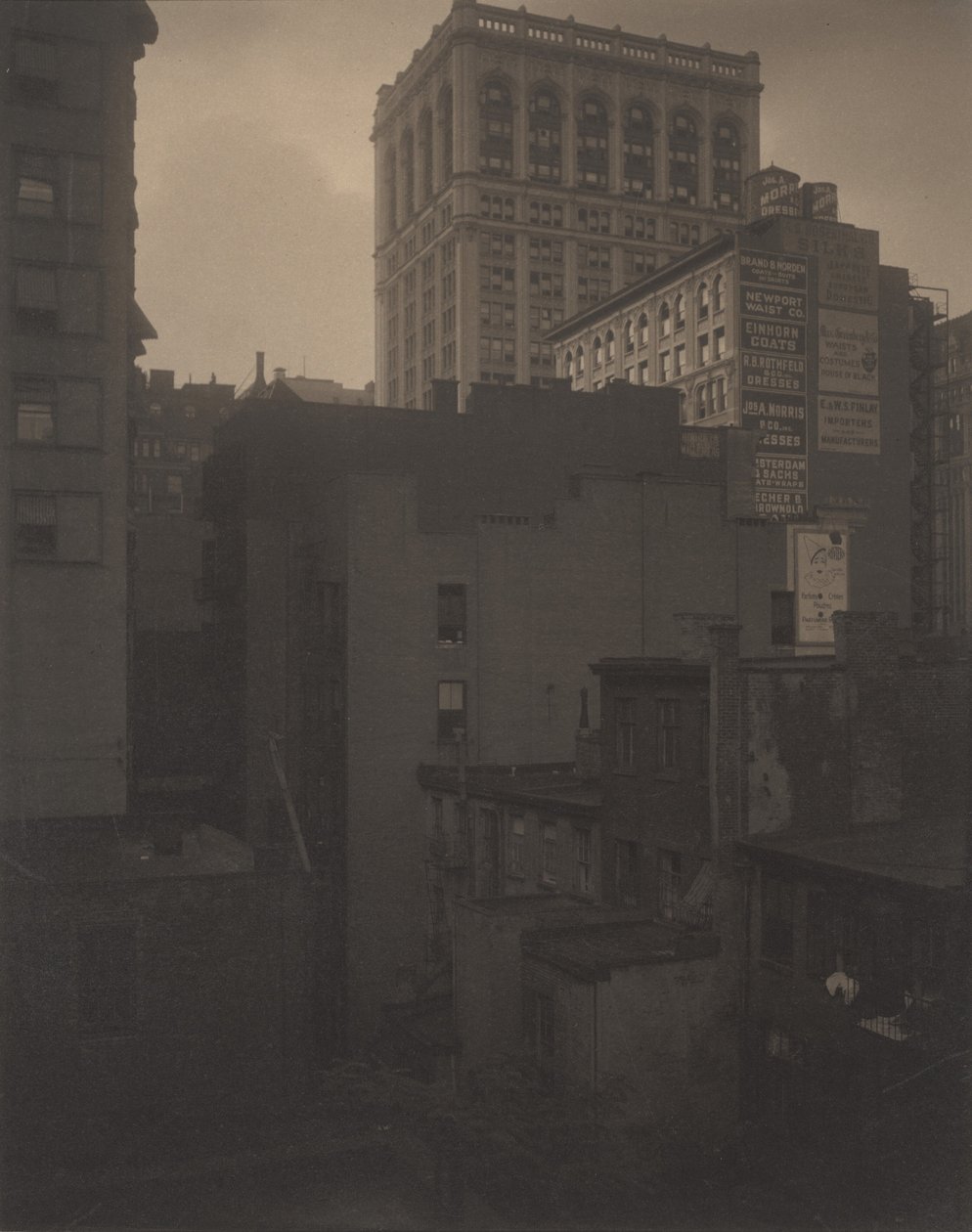 Depuis la fenêtre arrière - 291 - Alfred Stieglitz