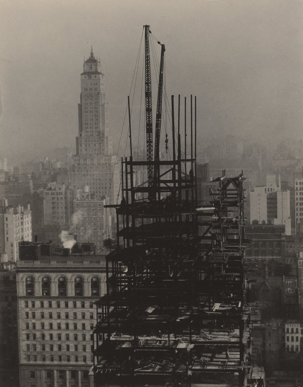 Depuis le 30e étage du Shelton, à New York, vue vers le nord - Alfred Stieglitz