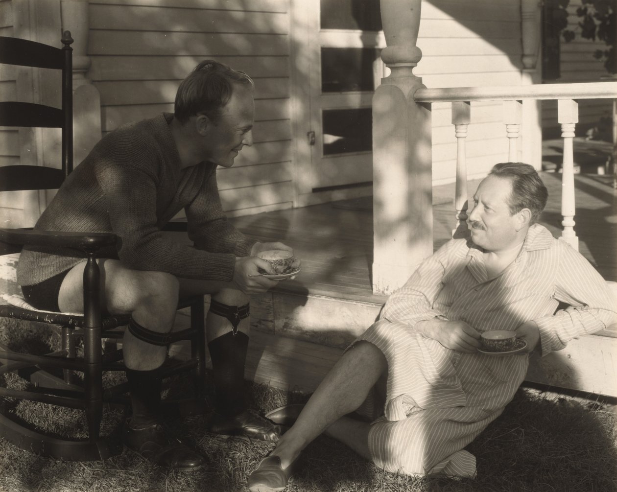 Jerome Mellquist et Paul Rosenfeld, Lake George - Alfred Stieglitz