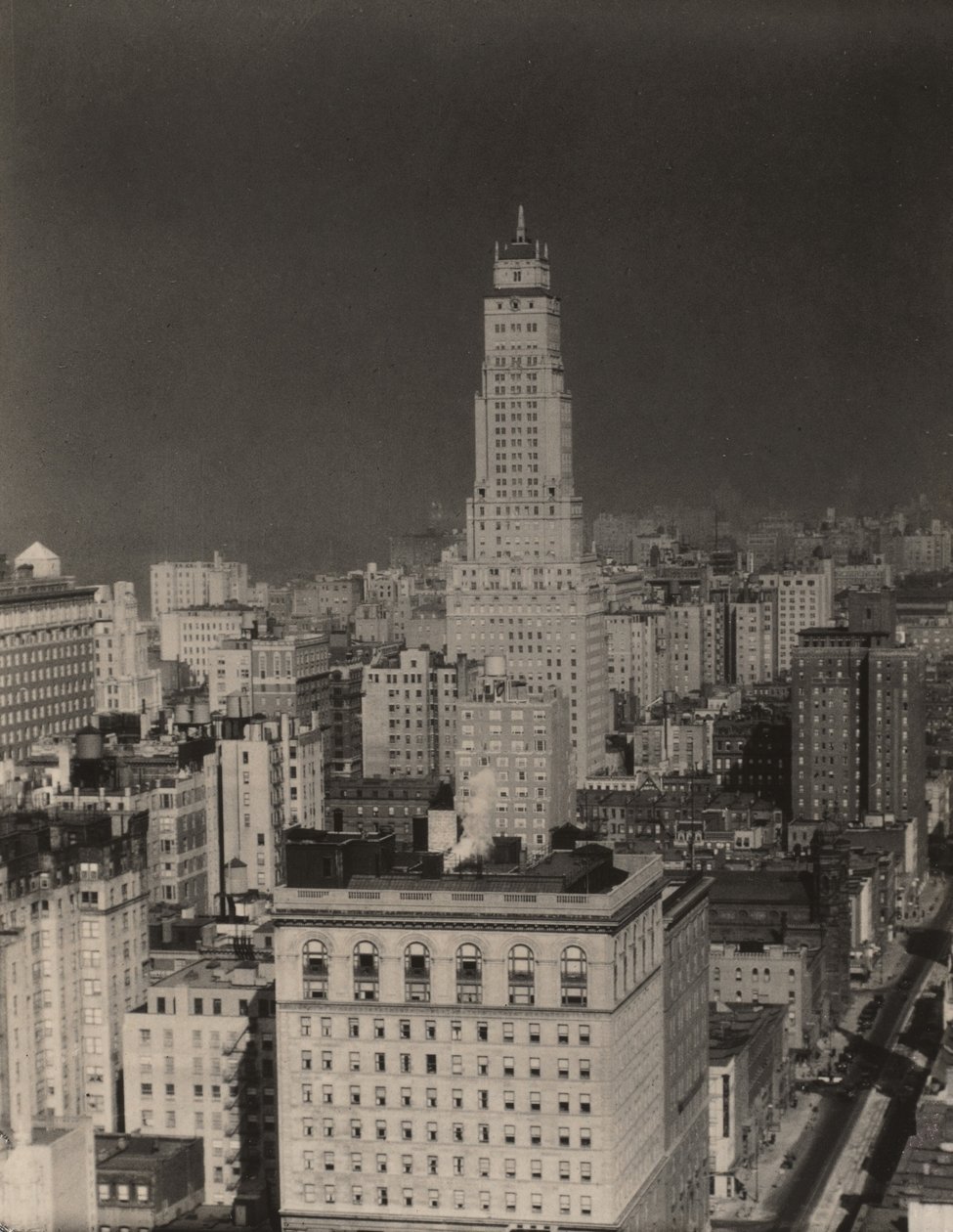 Vue vers le nord depuis la chambre 3003, Shelton Hotel, New York - Alfred Stieglitz