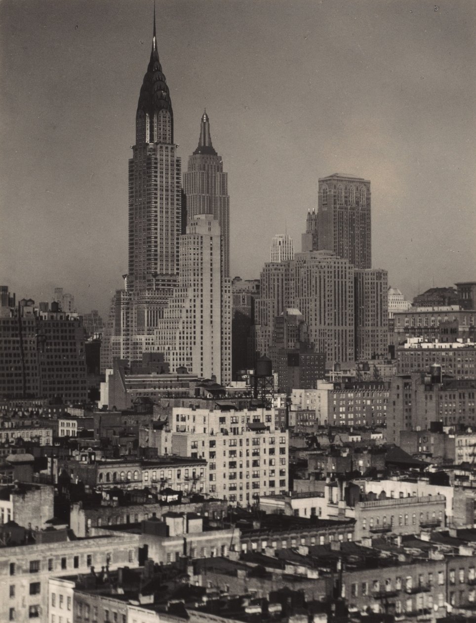 New York depuis le 405 East 54th Street - Alfred Stieglitz