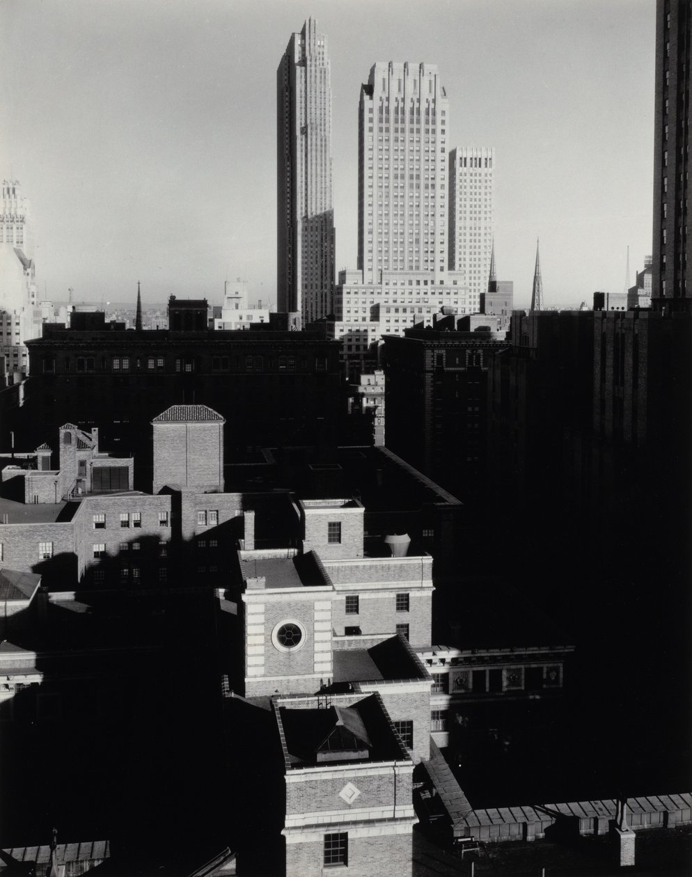 New York vue depuis le Shelton - Alfred Stieglitz