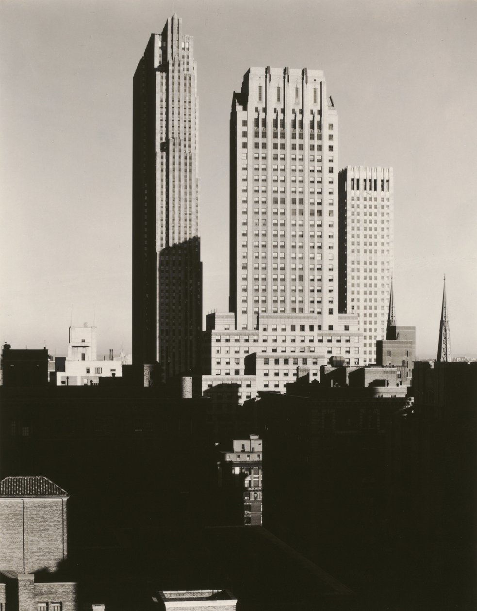New York vue depuis le Shelton - Alfred Stieglitz