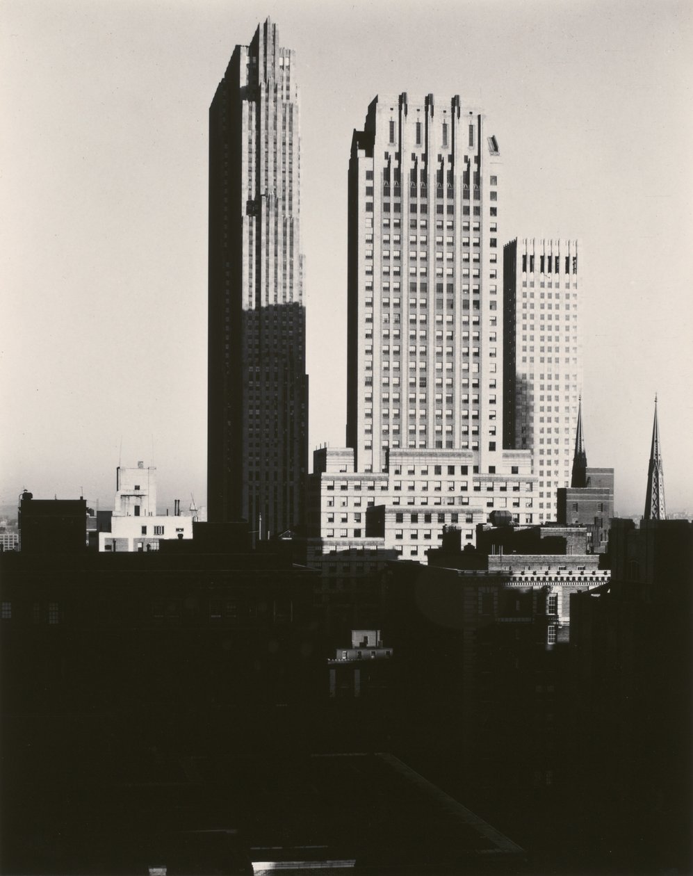 New York vu depuis le Shelton - Alfred Stieglitz