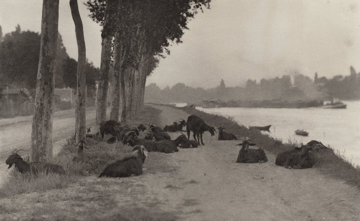 Sur la Seine - près de Paris - Alfred Stieglitz