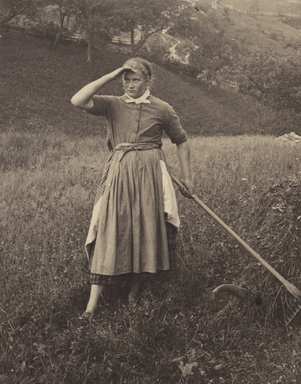 La Récolte, Mittenwald - Alfred Stieglitz