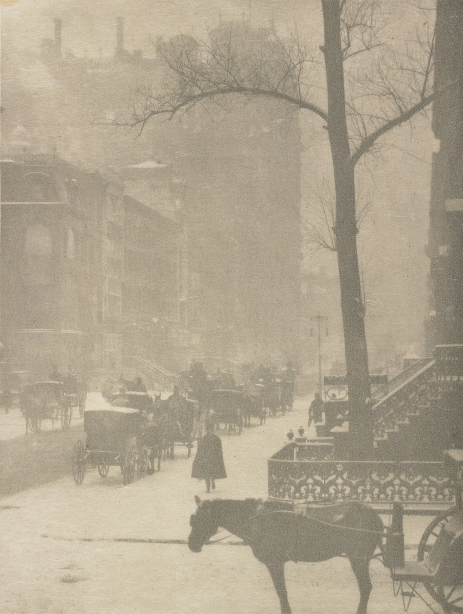 La Rue, conception pour une affiche - Alfred Stieglitz