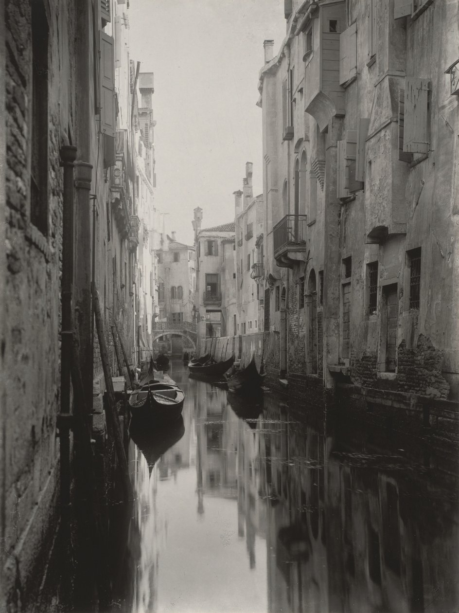 Canal vénitien - Alfred Stieglitz