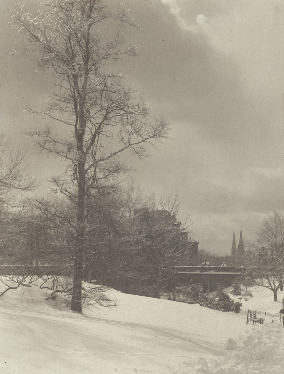 Hiver (Central Park) - Alfred Stieglitz