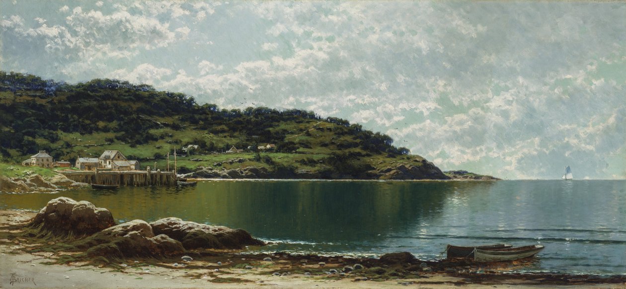 Le long de la côte du Maine - Alfred Thompson Bricher