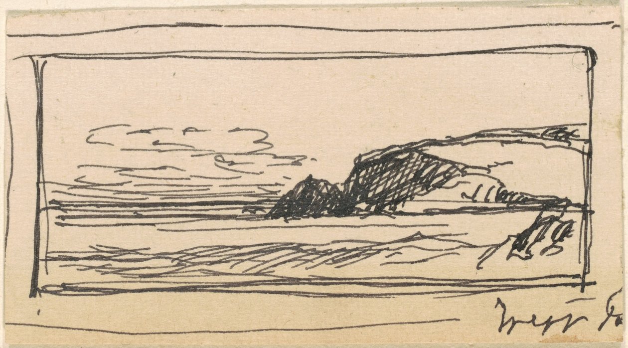 La côte - Alfred Thompson Bricher