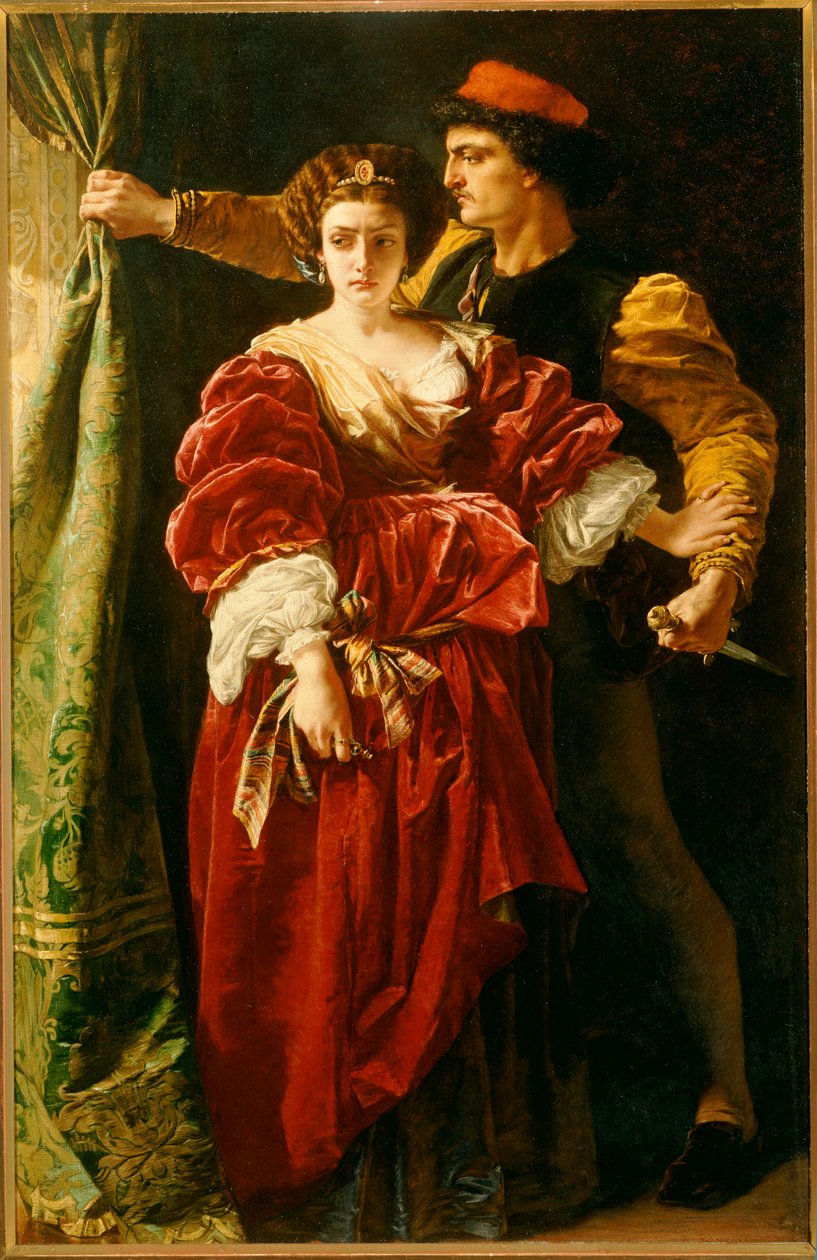 Lucrezia Borgia, 1863 - Alfred W. Elmore