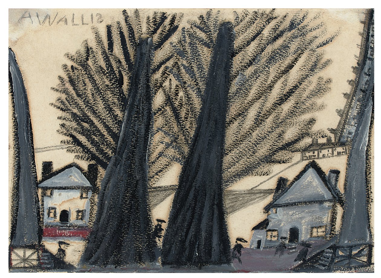 Deux Arbres - Alfred Wallis