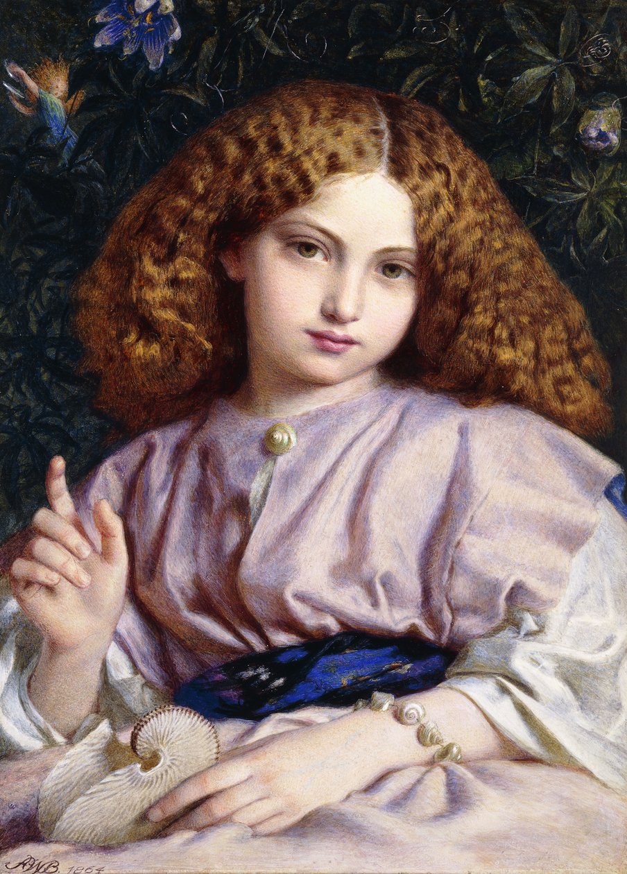 La Belle Conchologiste - Alfred Walter Bayes