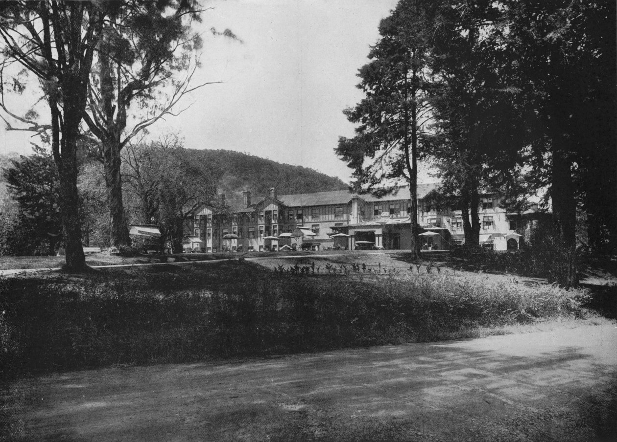 Le Grand Hôtel, Nuwara Eliya, vers 1890, 1910 - Alfred William Amandus Plate