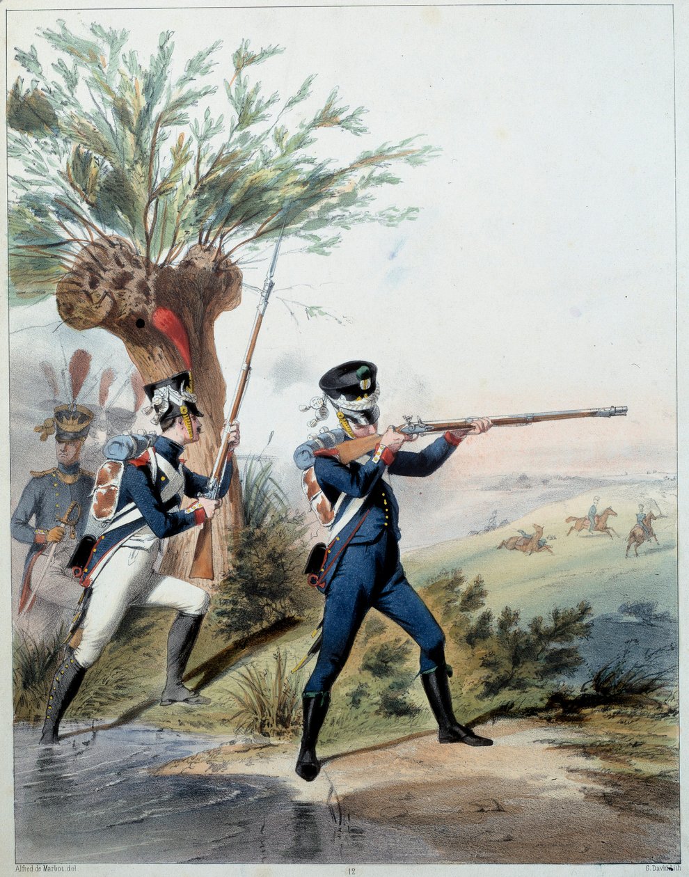 Armée napoléonienne : Garde impériale - Alfred de (after) Marbot
