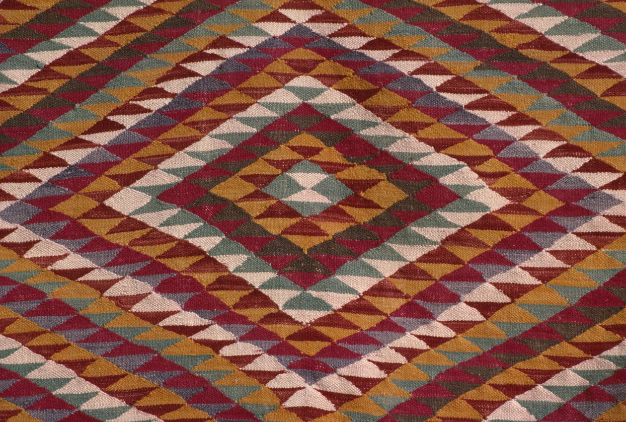 Tapis de la vallée du Mzab (détail) - Algerian School