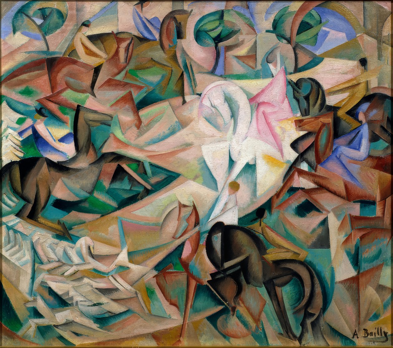 Le fantasme du cavalier de la dame en rose - Alice Bailly
