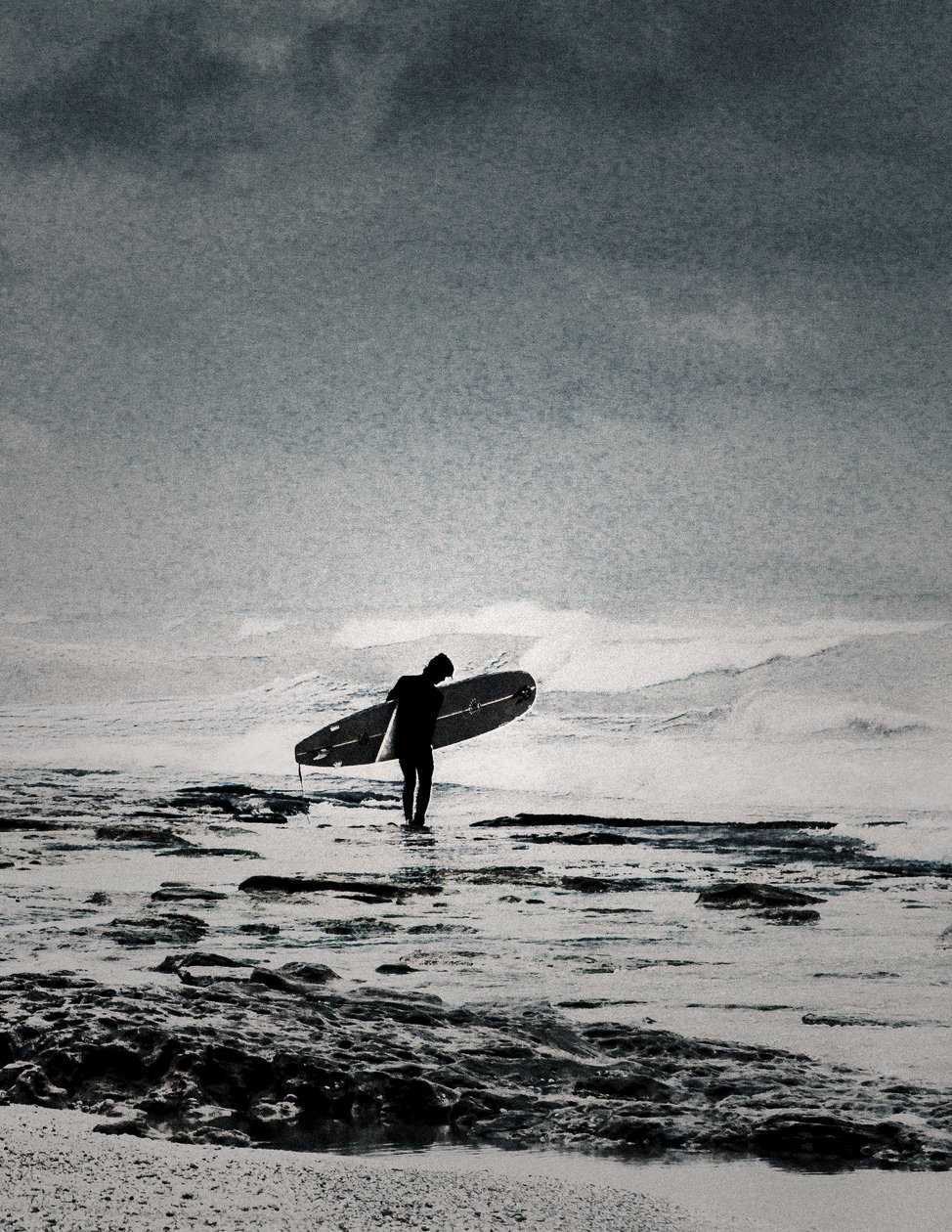 Going in..., 2013 (photographie peinte à la main) - Alice Gur-Arie