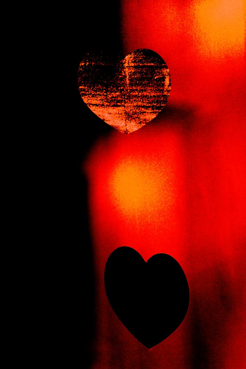 Two Hearts, de la série Hearts, 2016 (photographie) - Alice Gur Arie