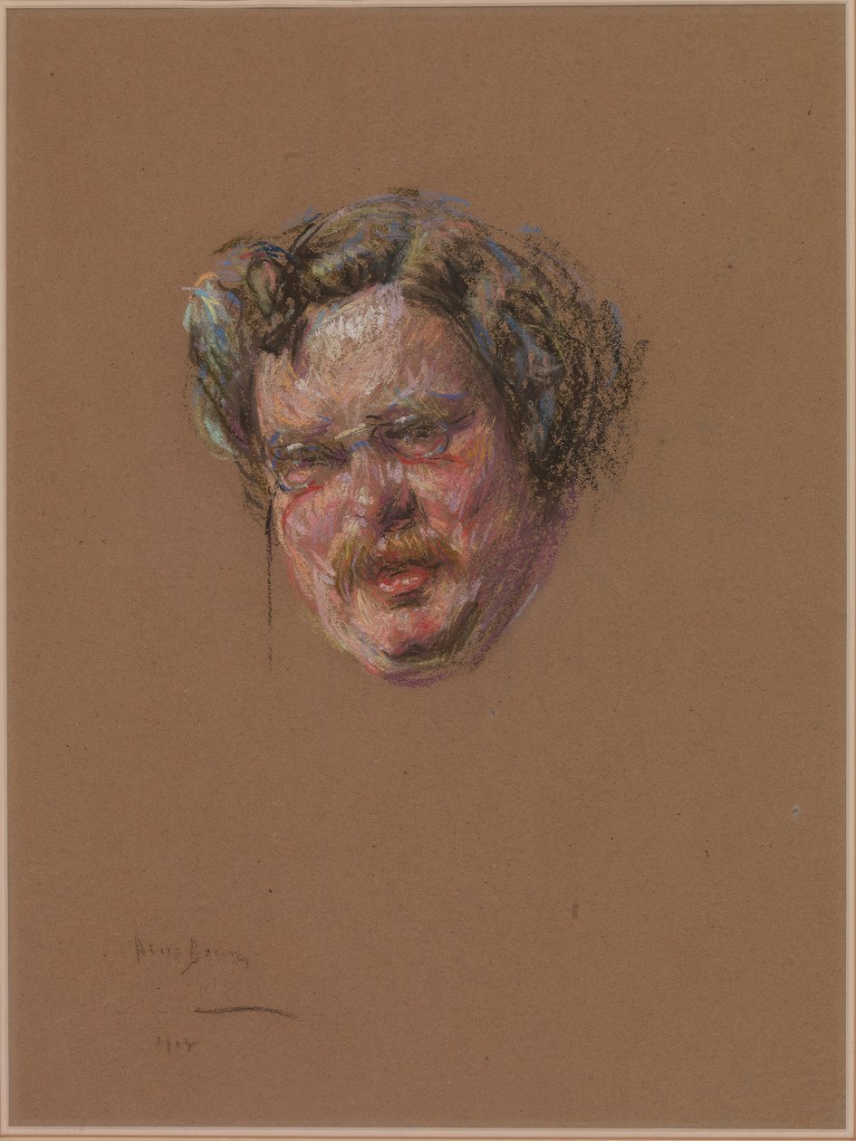 Gilbert K. Chesterton - Alice Pike Barney