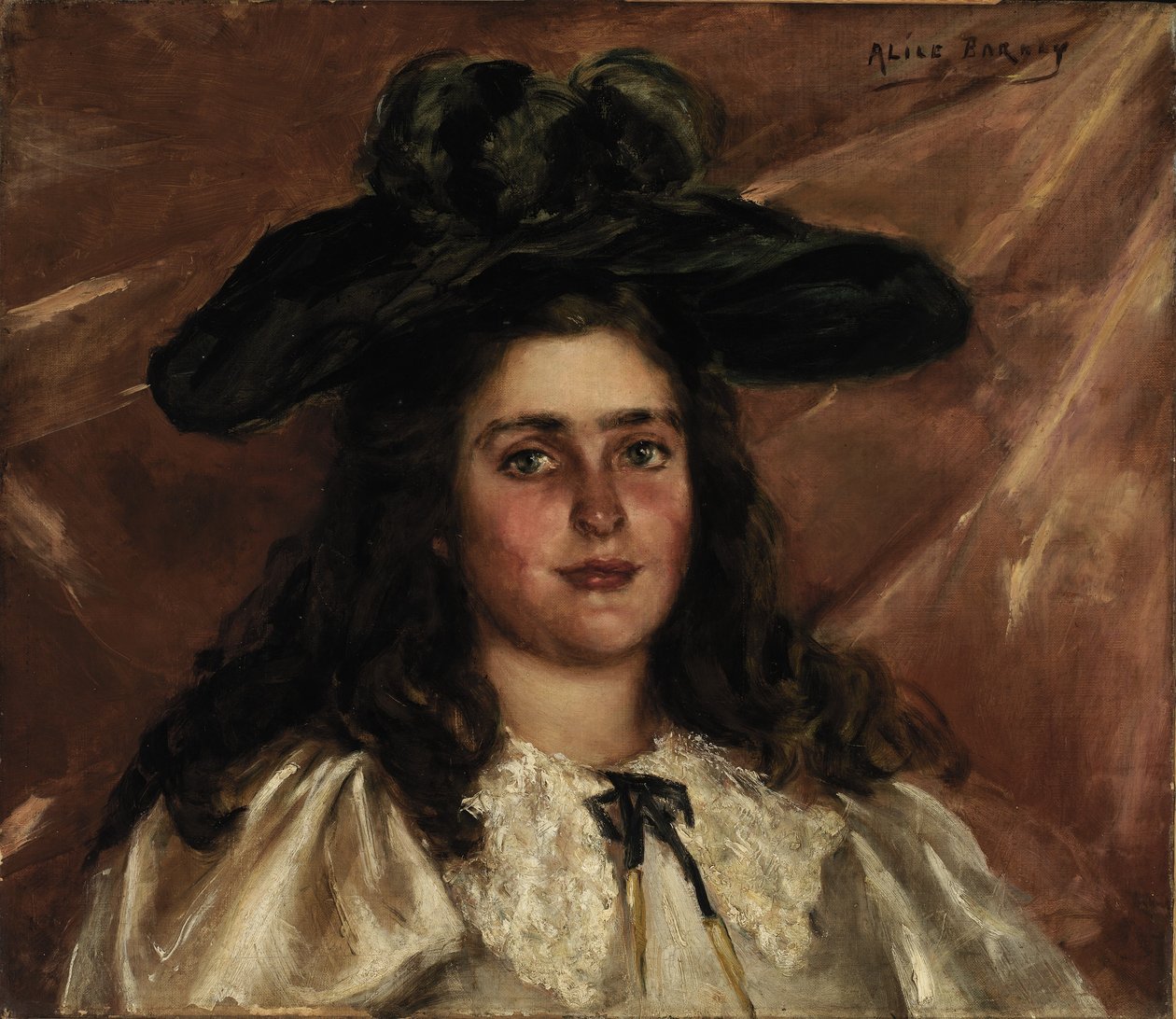 Laura Alice au grand chapeau - Alice Pike Barney