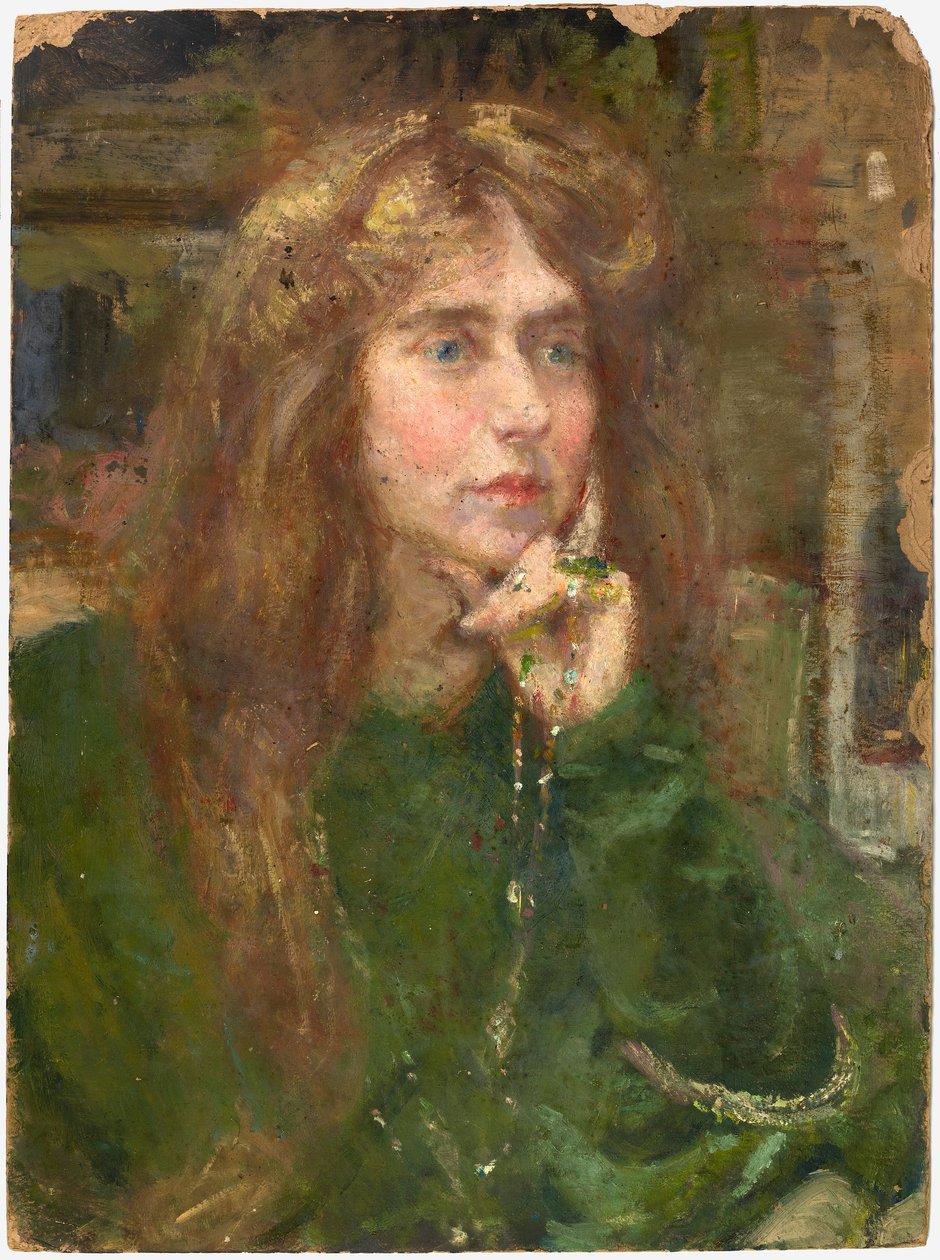 Natalie avec collier - Alice Pike Barney