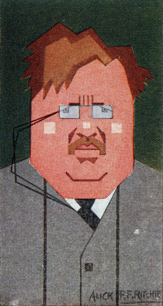 G. K. Chesterton, 1926 - Alick P. F. Ritchie