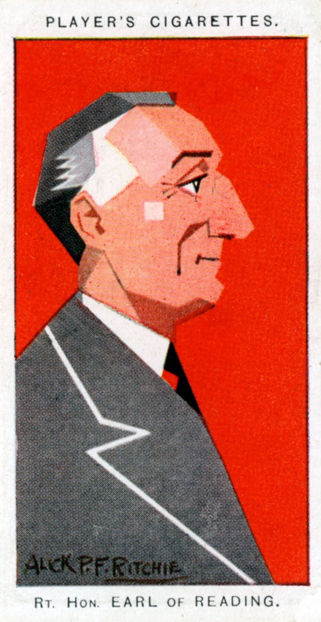 Rufus Isaacs, 1er marquis de Reading, Lord Chief Justice et diplomate, 1926 - Alick P. F. Ritchie
