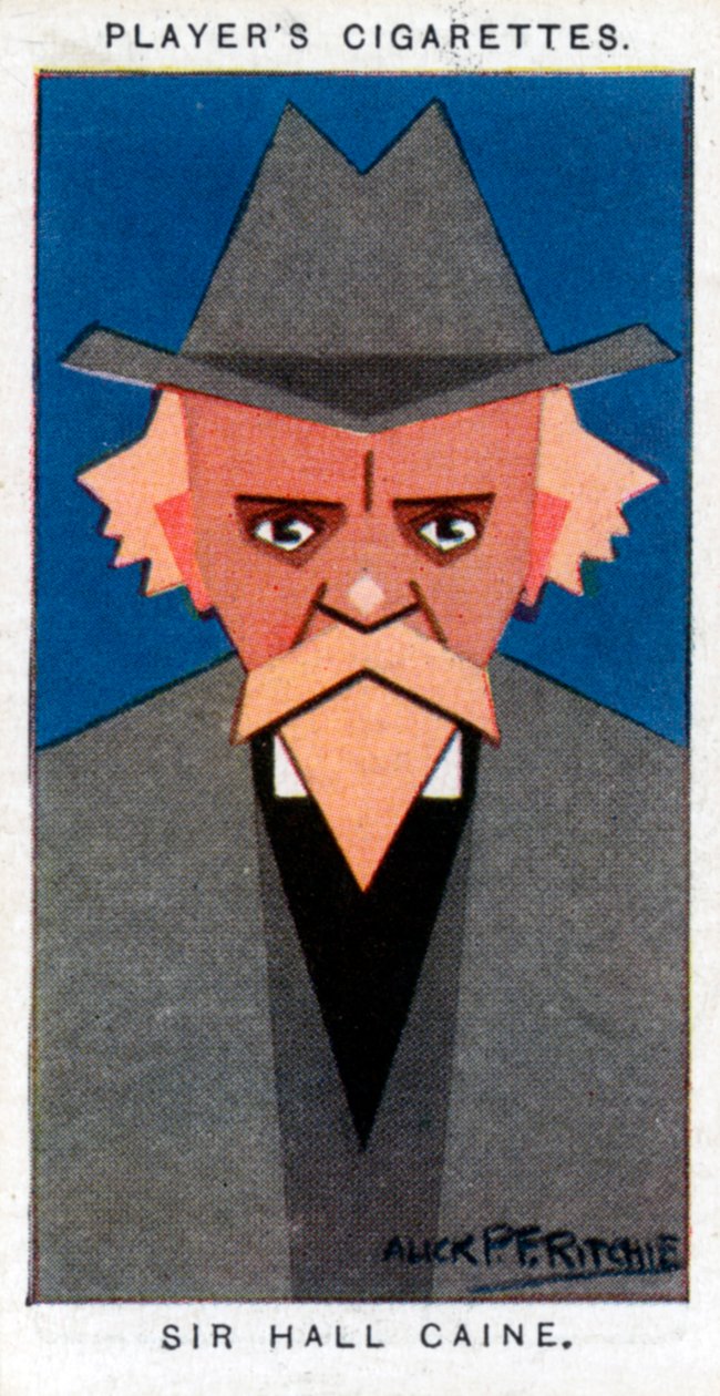 Sir Hall Caine, romancier britannique, 1926 - Alick P. F. Ritchie
