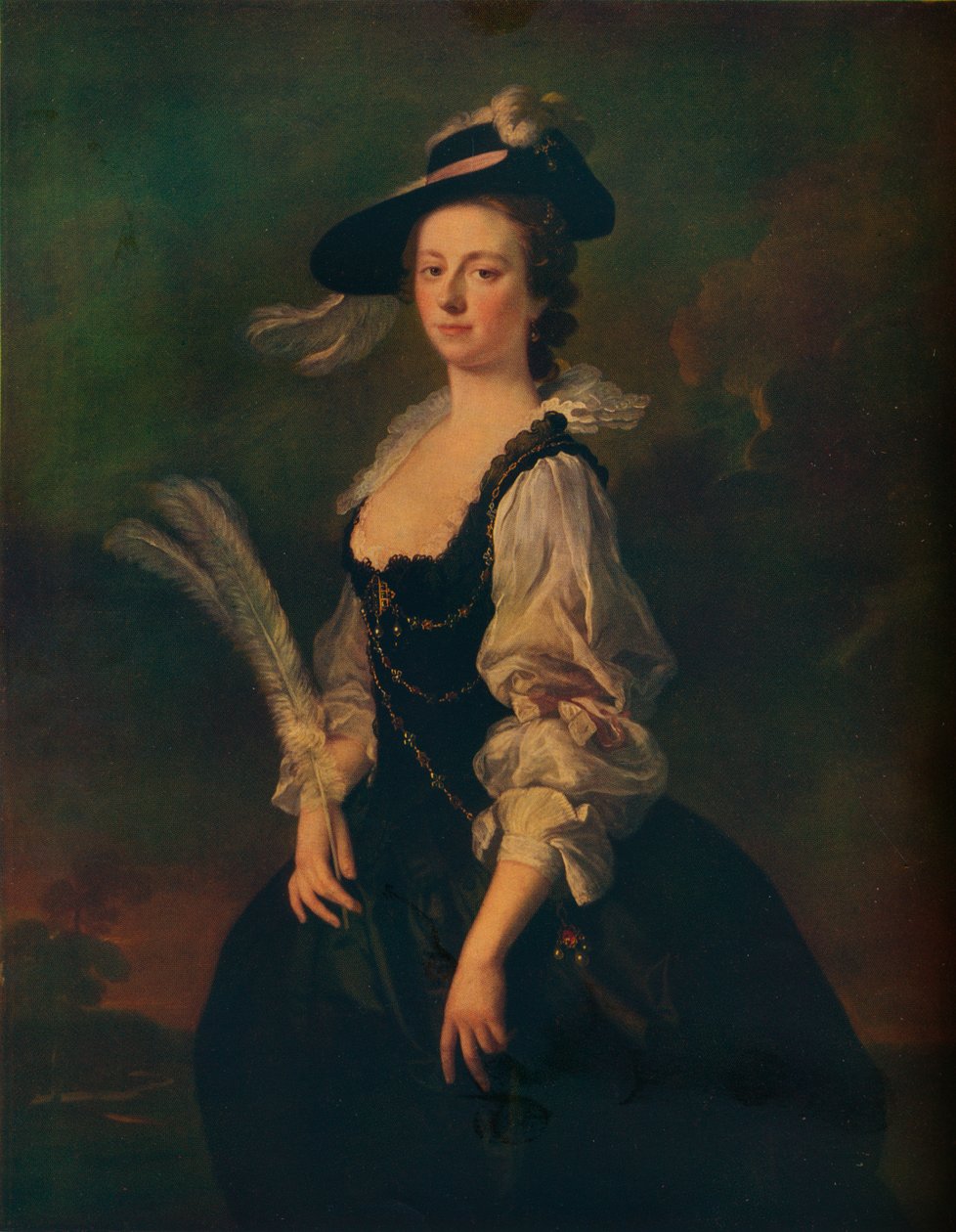 Portrait de Jane Hale, Mme Madan, 1746 - Allan Ramsay