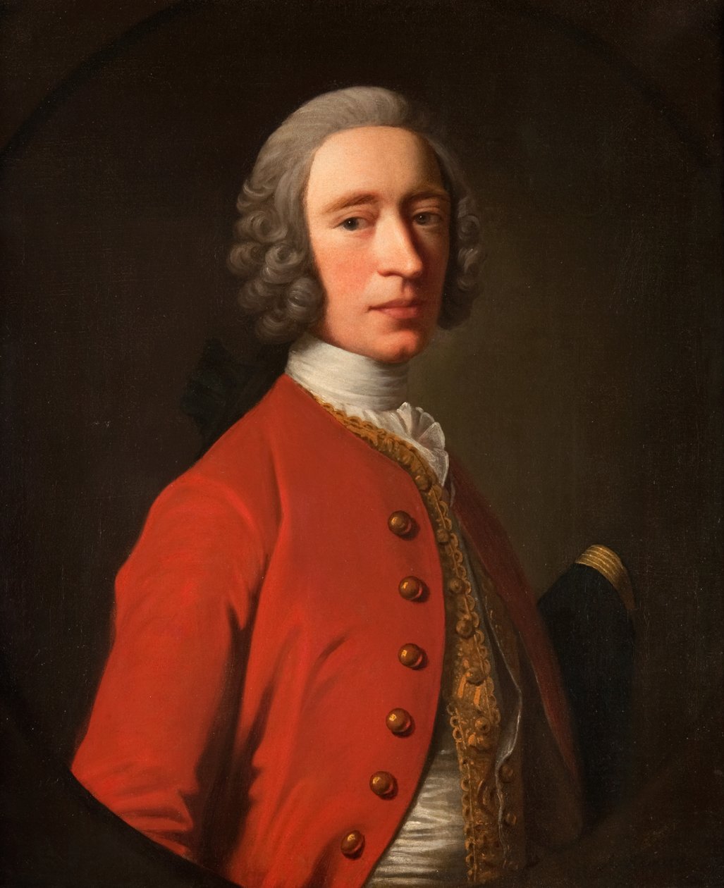 Portrait d'un homme | Allan Ramsay | Estampe d'art